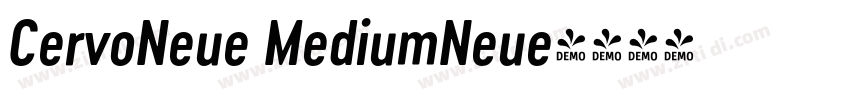 CervoNeue MediumNeue字体转换